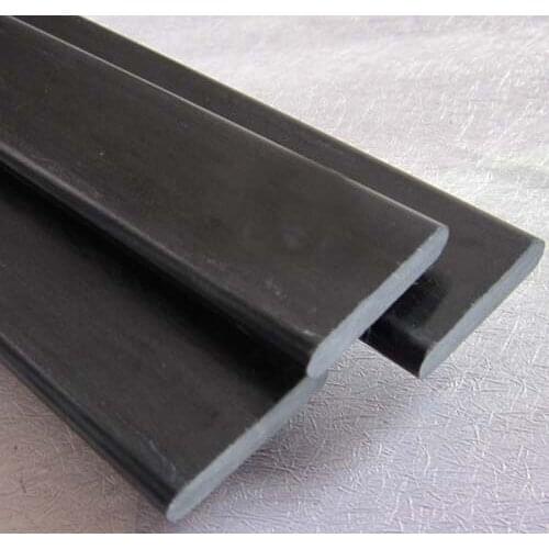 6mm*30mm*1000mm light weight carbon fiber bar/ strip