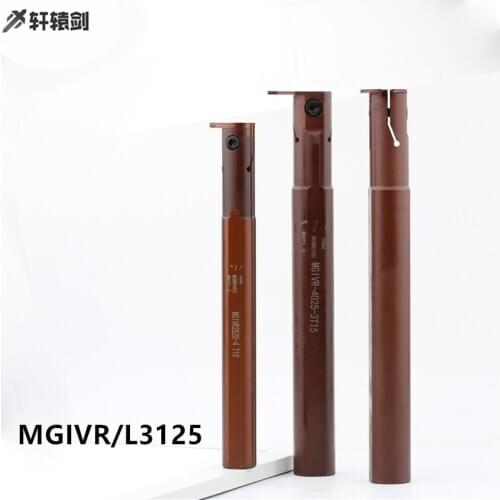MGIVR3125 MGIVL3125 -1.5T8 2T8 2.5T8 3T10 4T10 5T10 Spring steel Internal lathe drill pipe tool holder for lathe For MGMN150 MGM