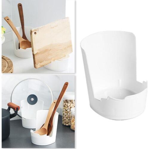 Multifunctional Pot Lid Rack Stand Spoon Holder Stove Home Kitchen Storage Soup Rests Tools Organizer Spoon
