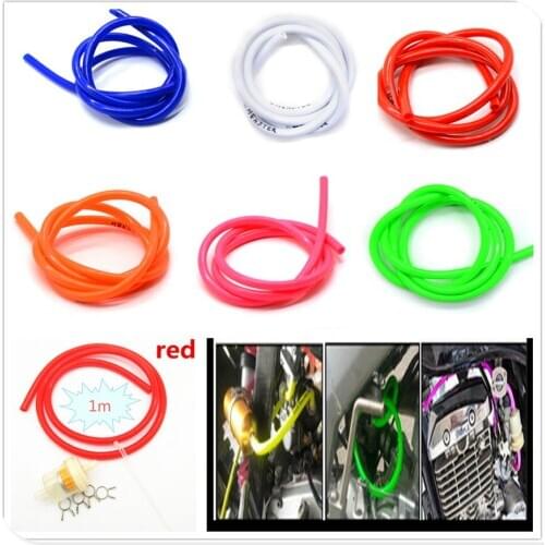 Motorcycle motocross Hose Line Petrol Pipe Fuel Gas Oil Tube for F4 1000 RR RC Rivale 800 TuRismo Veloce