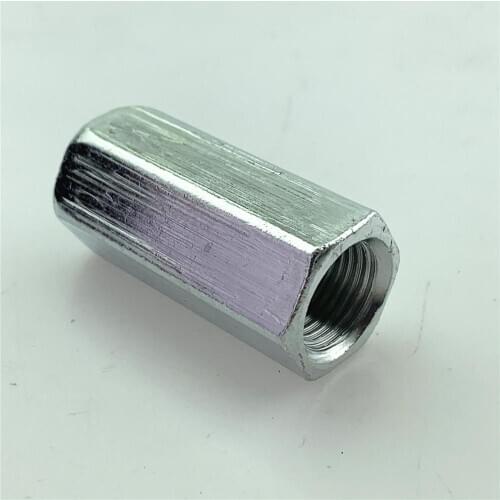 Galvanized Extended Hex Nut Screw Screw Connection Nut Extended Round Connector Nut M6-m20