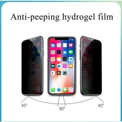Anti-peeping hydrogel film suitable for SS-890C and all film cutting machine front film cutting for iPhone Samsung HUAWEI Xiaomi