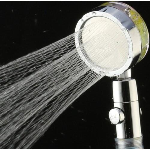 High Pressure Water Saving Spray Shower Head Rainfall Shower Head Bathroom Hand-held Pressurized Massage Shower Head