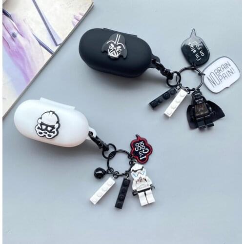 Marvel Darth Vader Silicone Protective Case For Google Pixel Buds2 Bluetooth Wireless Earphone Bag Charging Cover Box Bags