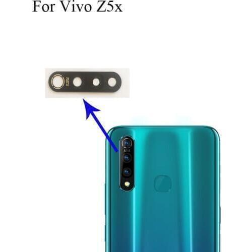 2PCS Original For vivo Z5x Replacement Back Rear Camera Lens Glass vivoZ5x Z 5 x Phone parts For vivo Z5x Z5 x V1911A