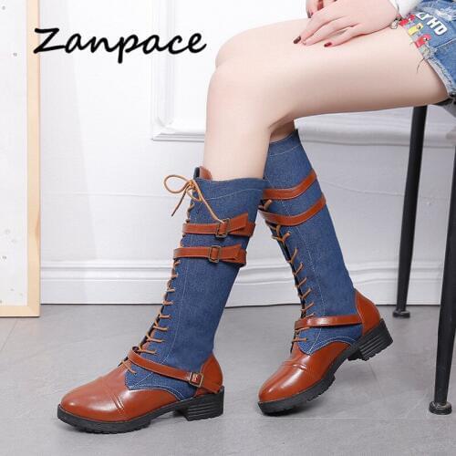 ZANPACE Women's High Boots
