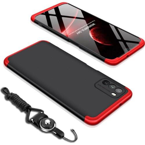 3-in-1 Full Protective Case For POCO X3 Pro Case POCO M3 X3 NFC With strap Phone Cover For POCO F2 Pro Fundas For Poco M2 Pro