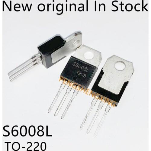 10PCS/LOT S6008L one-way thyristor 8 a / 600 v TO-220 New original spot hot sale