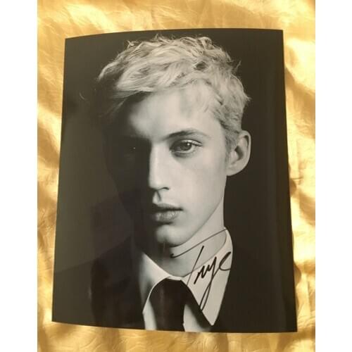 Hand signed Troye Sivan autographed photo poster card autographs in ink 8*10 inches 0820D