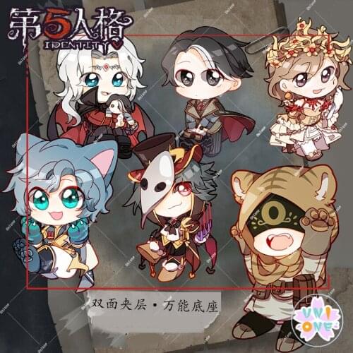 Game Identity V Jack Joseph Naib Subedar Emma Anime Cosplay Acrylic Stand Figure Keychain Charm Phone Pendant Keyring Xmas Gifts