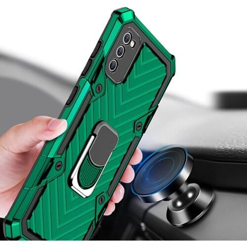 Anti-dust Magnetic Ring Cover for Samsung Galaxy A21S A31 A41 A51 A71 A81 A91 Note 20 Ultra S20 Shock Proof Protective Cases