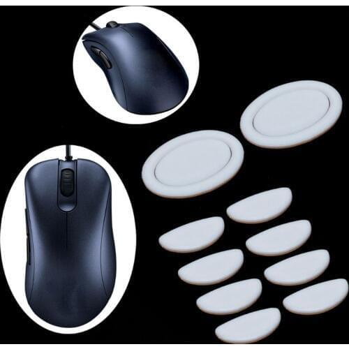 2 Sets/pack Tiger Gaming Mouse Feet Mouse Skate For ZOWIE EC1-B / EC2-B Mouse Glides Curve Edge