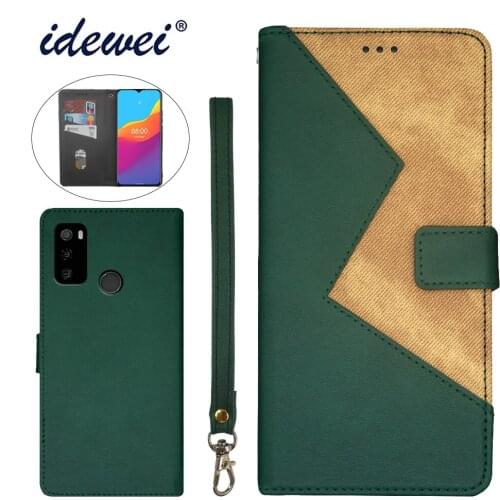 Applicable to Ulefone Note 10 mobile phone case fold bracket function protection leather case phone case funda capa co