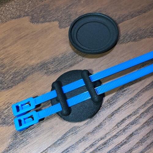 Small Size Motorcycle/Bicycle Handlebar Tie Fixed Holder Shell Buckle Protective Case for AirTag Accessories