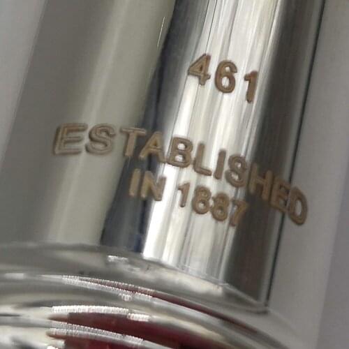 New De Xin Flute 461 Silver Plated Professional Flute Instrument Intermediate Student Flutes C Leg 16 Holes Closed Hole E Key