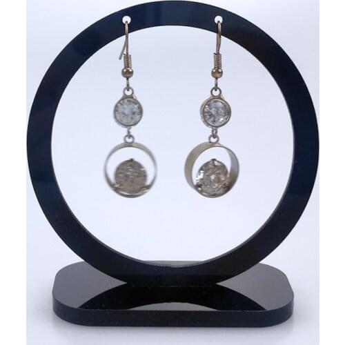 Earing stand holder jewellery display organizer jewelry hand mannecan door virtues earrings display earring holder case acrylic