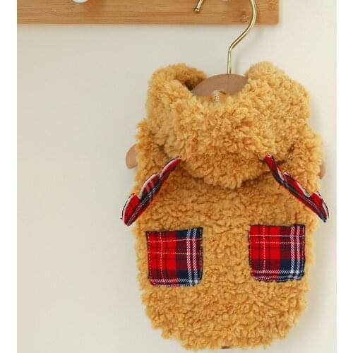 Christmas Dog Clothes Winter Pet Coat Hoodies Outfit Xmas Dog Clothing Yorkshire Pomeranian Bichon Poodle Schnauzer Dog Garment