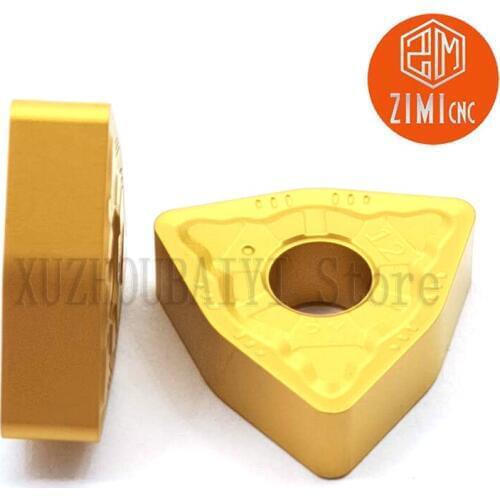 WNMG080412-PM Peach shaped double-sided indexable lathe blade machining steel parts boring blade hexagonal CNC lathe blade