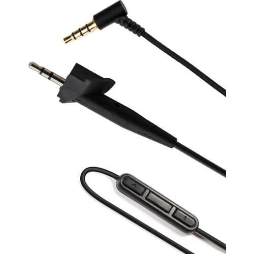 Replacement Cables For Bose Around-Ear 2 AE 2 AE2 AE2i AE2w Headphones Cords With and Without Microphone for iPhone Samsung Mi