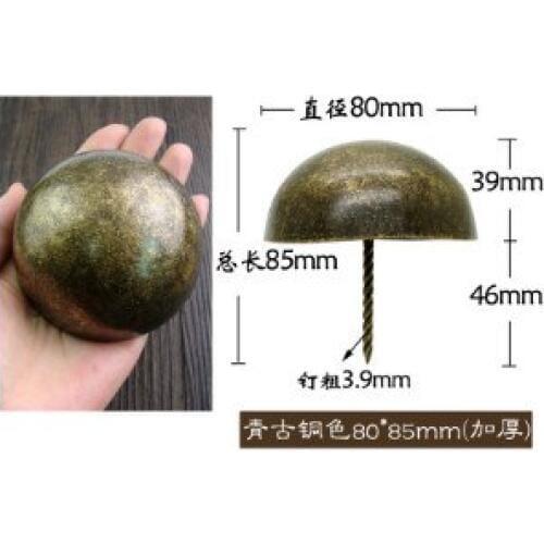 Upholstery Nail Tachas Jewelry Gift Case Box Sofa Furniture Decorative Tacks Stud Pushpin Hardware 80mm*85mm