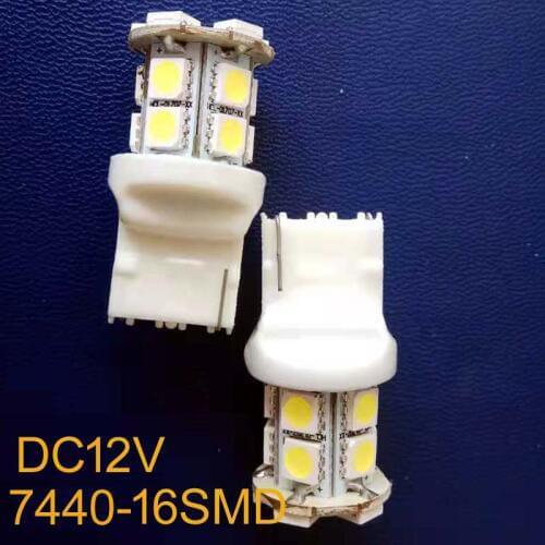 High quality 12V 3W T20 7440 DRL Car led Rear Fog light,Tail Lamp Auto w21w led Turn Signal,Reverse light free shpping 50pcs/lot