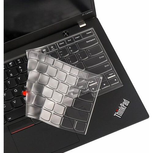 TPU Keyboard Cover Protector For Lenovo ThinkPad X1 Carbon 2018 T470 T470 T470p T480 T480S L480 L380 L390 E480 E485 14" Laptop