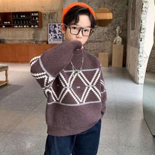 Boys Sweater Kids Outwear Tops Jackets 2021 Special Fleece Thicken Warm Winter Autumn Costume Teenage Children Clothing