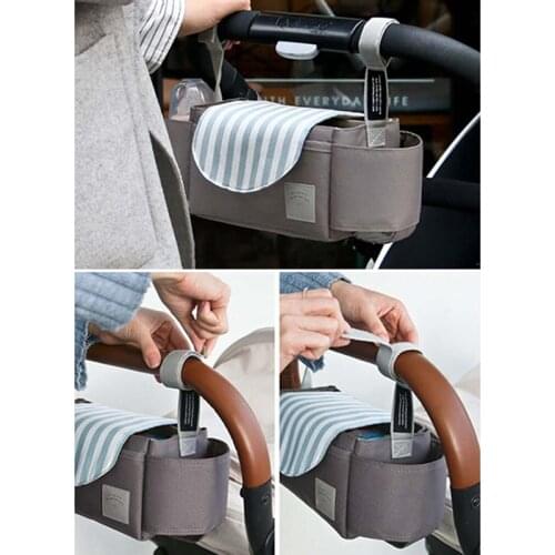 1X Universal Baby Trolley Storage Bag Stroller Cup Carriage Pram Buggy Organizer happy