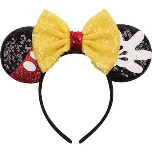 Disney cartoon Mickey kids party hair accessories decoration Mickey hair band adult holiday dress up headdress