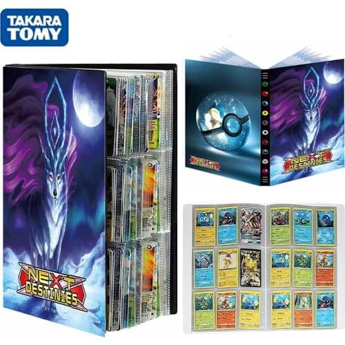 432Pcs 9 Pocket TAKARA TOMY Pokemon Album Cartoon VMAX GX Card Collection Folder Anime Pokemons Holder Book Loaded List Kids Toy