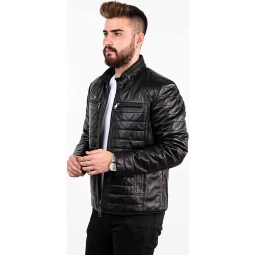 Black Genuine Leather Jacket