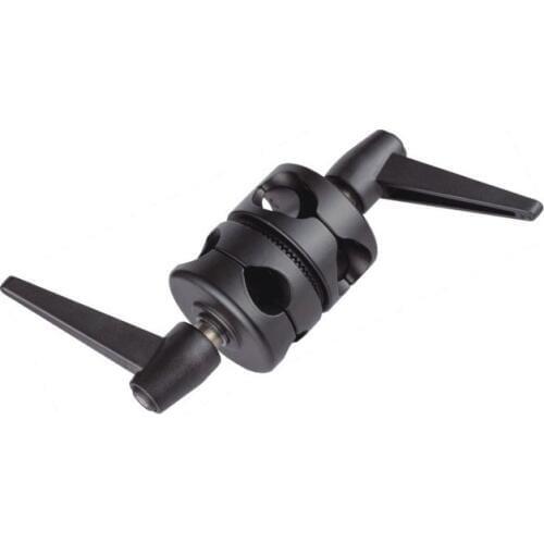 Double Grip Gobo Head 033A Double Circle Connector Clip For Light Modifier Umbrella Flag Scrim Cutter Photographic Accessories