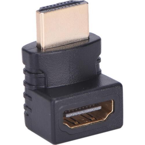 HOT 270 Degree Right Angled Connector HDMI A Male to Female Cable Coupler Adaptor For HDTV