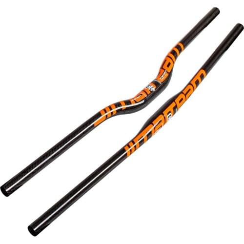 Jimaiteam 3K Gloss Carbon Fiber MTB Handlebar Handlebar For Mountain Bicycle 31.8 x 720mm