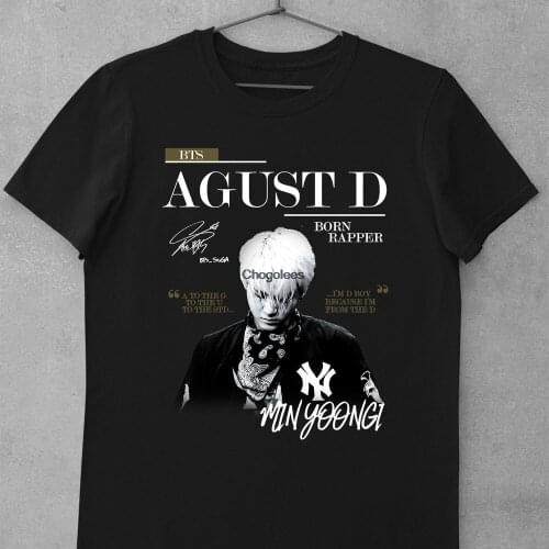 AGUST D SUGA Classic T Shirt DF049