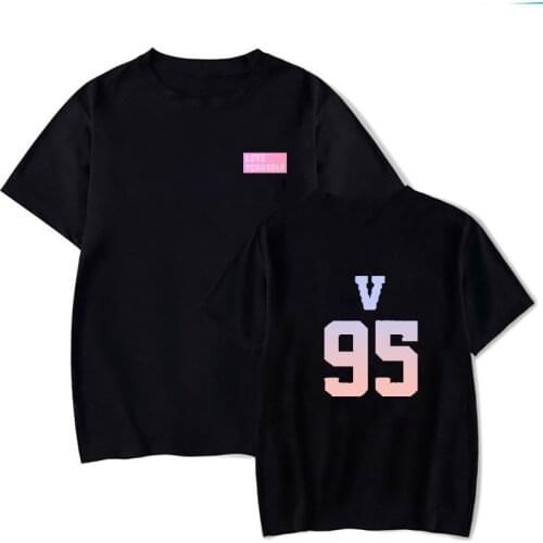 Kpop Love Self Album Tops Clothes Bulletproof boy (JUNG KOOK)(SUGA)(Rap Monster)Korean Harajuku Women T Shirt Tops Streetwear