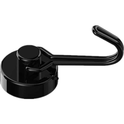 Magnetic Hooks Heavy Duty Swivel Swing Hanger Neodymium Towel Storage Holder for Refrigerator Magnetic Surfaces 0.78inch LBS