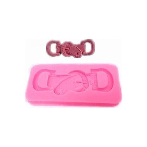 Men and women belt buckle food grade materials fondant Cake decoration mold Chocolate decoration fondant mold
