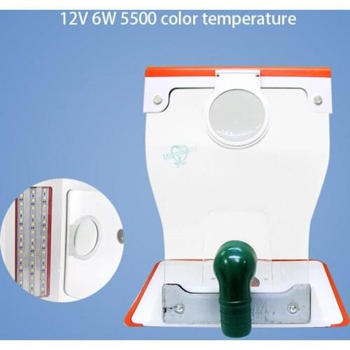 New Dental Lab Llight Mechanic Magnifier Lamp Desk Lamp with Vavuum Suction Ｈose for Dust Collector