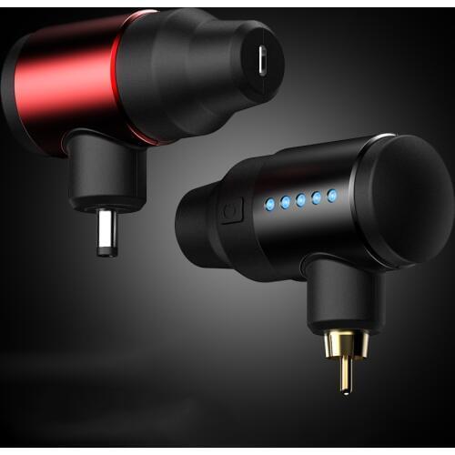 New Rechargable Wireless Tattoo Power RCA/DC Connector For Permanent Tattoo Machine Pen Tools Supply TPS21