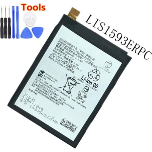 New 2900mAh LIS1593ERPC Replacement Battery For SONY Sony Xperia Z5 E6603 E6653 E6633 E6683 E6883 Bateria + Free Tools