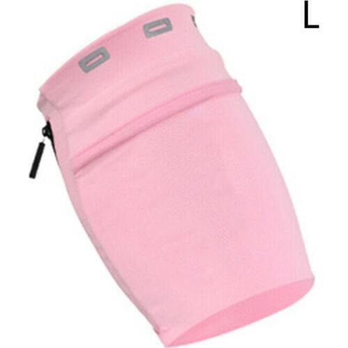 Portable Arm Bag Outdoor Excercise Fitness Armband Mobile Phone Storage Holder Q81F