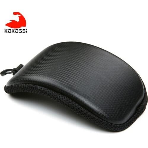 KoKossi Travel Portable Ski Snow Goggle Protector Case (Without Goggles) Snowboard Glasses Eyewear Box Zipper Hard Case Bag