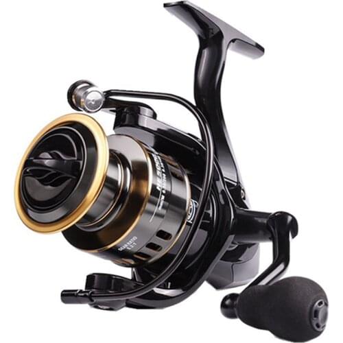 Spinning Metal Spool Fishing Long Shot Cast Wheels HE500-HE7000 Saltwater Reel Fishing Carp Fishing Smooth Fish Line Wheels