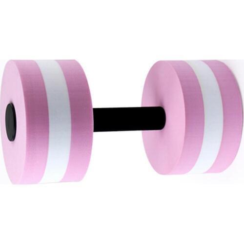 2 Pcs Water Aerobics Aquatic Dumbbell EVA Yoga Barbell Exercise Fitness Equipment
