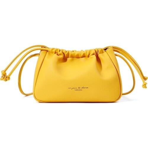 Women Bag Cloud bag Soft Leather Madame Bag Single Shoulder Slant Ladies Vintage Bag Handbag Day Clutches bags Messenger Bag