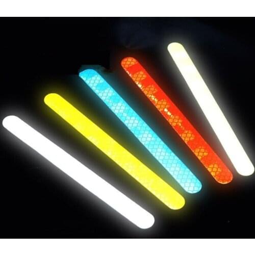 G99F Reflective Tape Waterproof Self Adhesive Conspicuity Safety Caution Reflector Stickers Outdoor for t.u.k. Cars Bikes