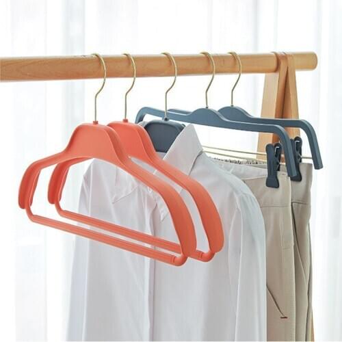 Clothes Rack Rubber Paint Hangers Clothes Dryer Rack Pants Hanger Upscale Clothing Store Display Stand Household Accessories