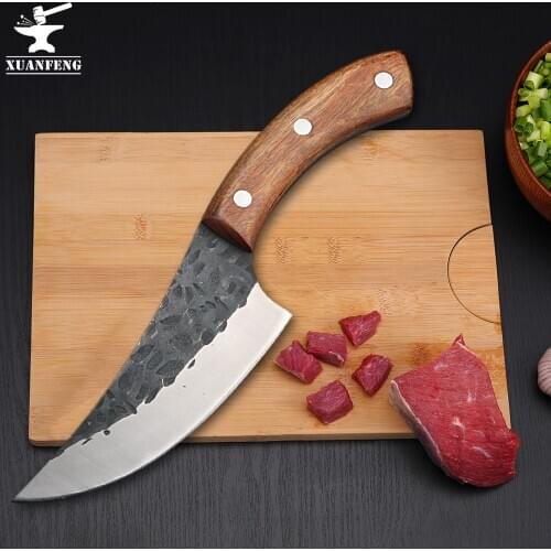 XUAN FENG High quality kitchen knife DIY stainless steel blade tool multifunctional chef meat cleaver deboning knife sharp