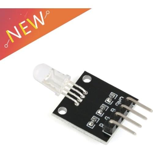 10/5Pcs 4pin KY-016 Three Colors 3 Color RGB LED Sensor Module DIY Starter Kit KY016 3.3/5V